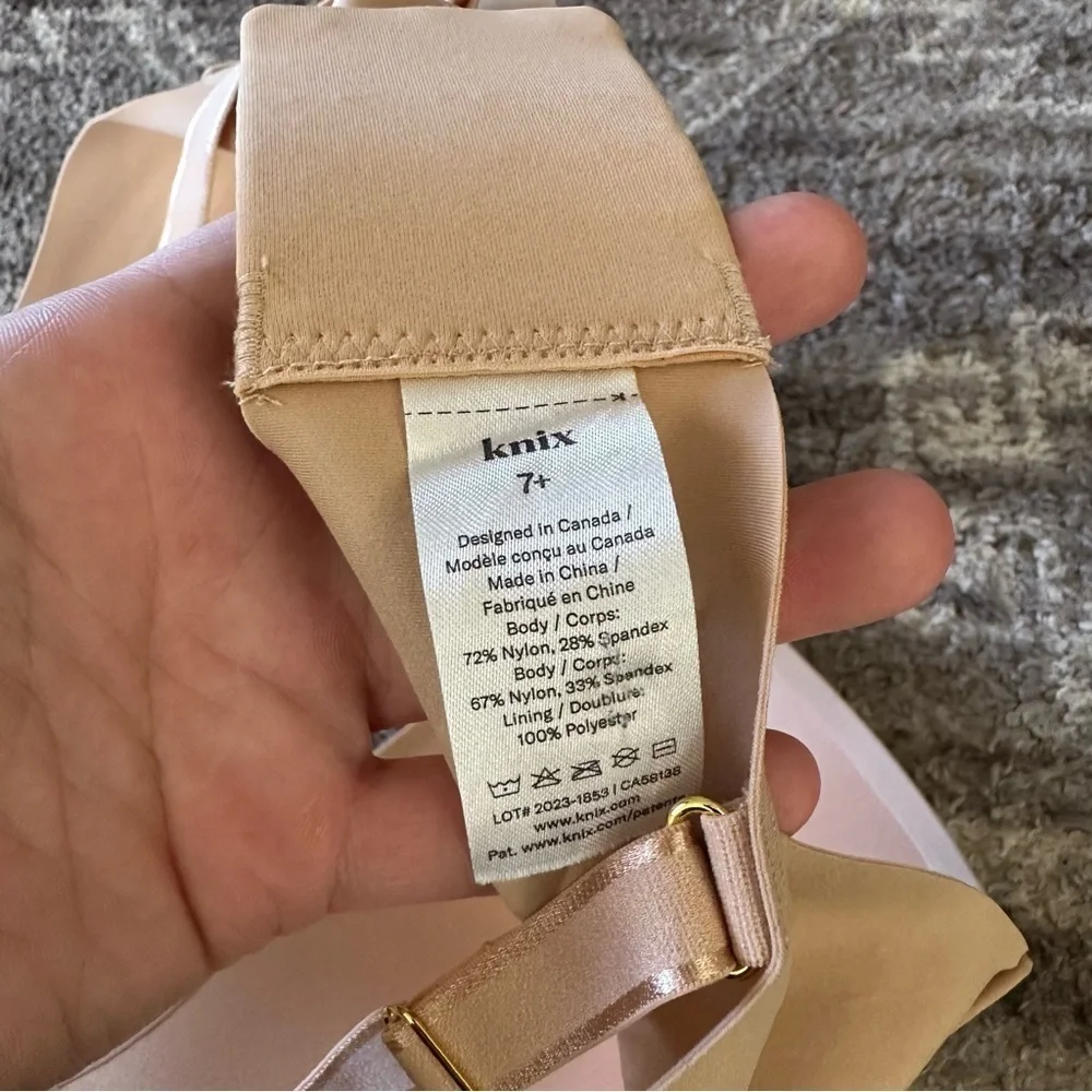 NWT Knix Wingwoman Contour Wireless Bra Warm Sand